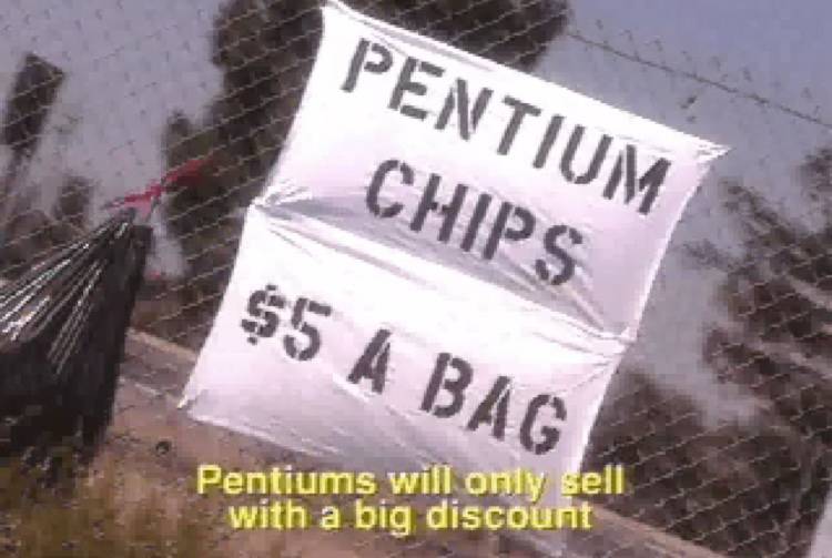Pentium po 5$ za worek
