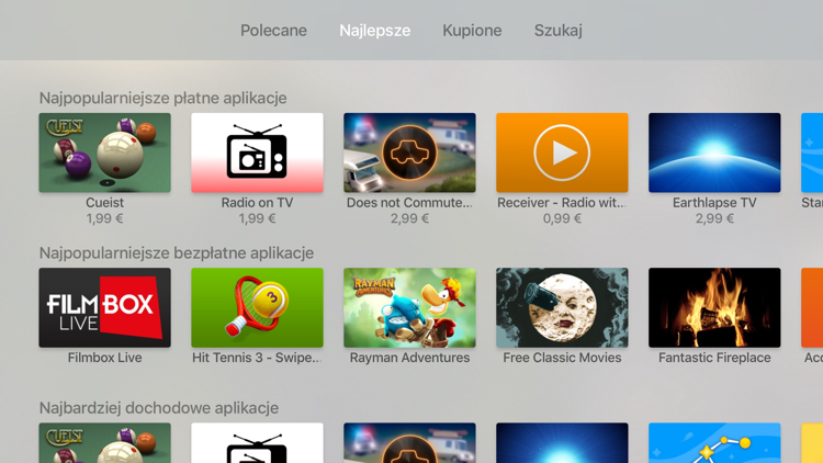 Radio on TV 2 pozycja w App Store